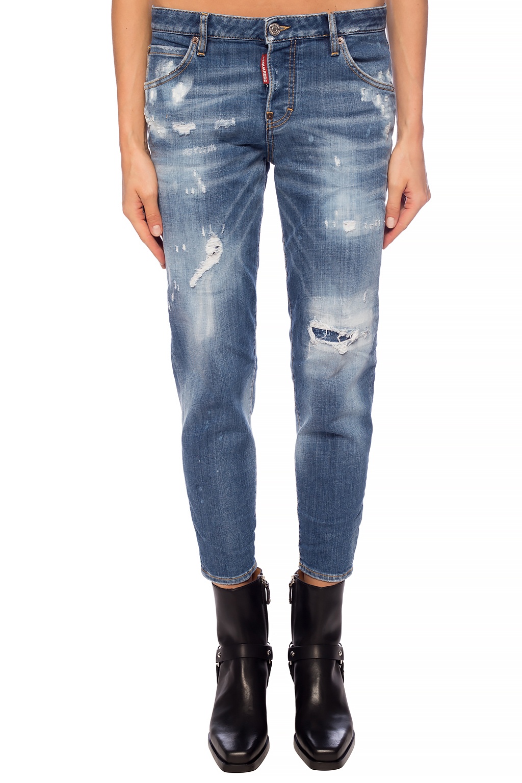 Dsquared2 'Hockney Jean' distressed jeans | Women's Clothing | Vitkac